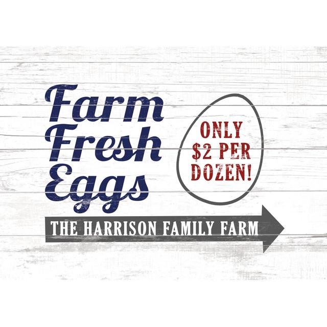 Farm Fresh Eggs Family Maturi Size: 61cm H x 91cm W x 3.8cm D on Productcaster.