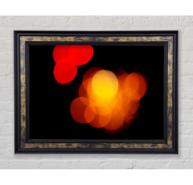 Golden Red Berries - Single Picture Frame Art Prints Bright Star Size: 29.7cm H x 42cm W x 8cm D on Productcaster.