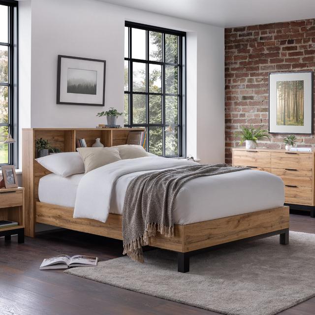 Aleighsha Panel Bed with Mattress Williston Forge Size: Double (4'6) on Productcaster.