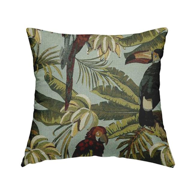 Noblessa Parrot Cushion with Filling Bay Isle Home Size: 28cm H x 28cm W x 5cm D on Productcaster.