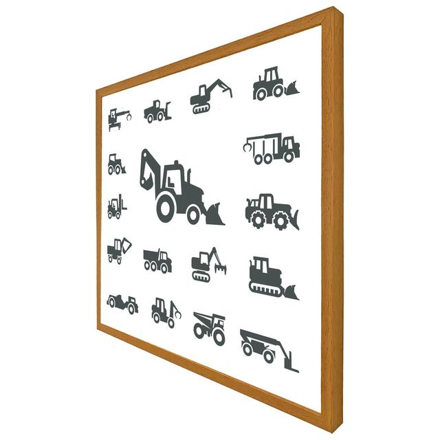 Urcino Single Picture Frame Print Borough Wharf Frame Option: Oak Framed, Size: 41cm H x 41cm W x 4cm D on Productcaster.