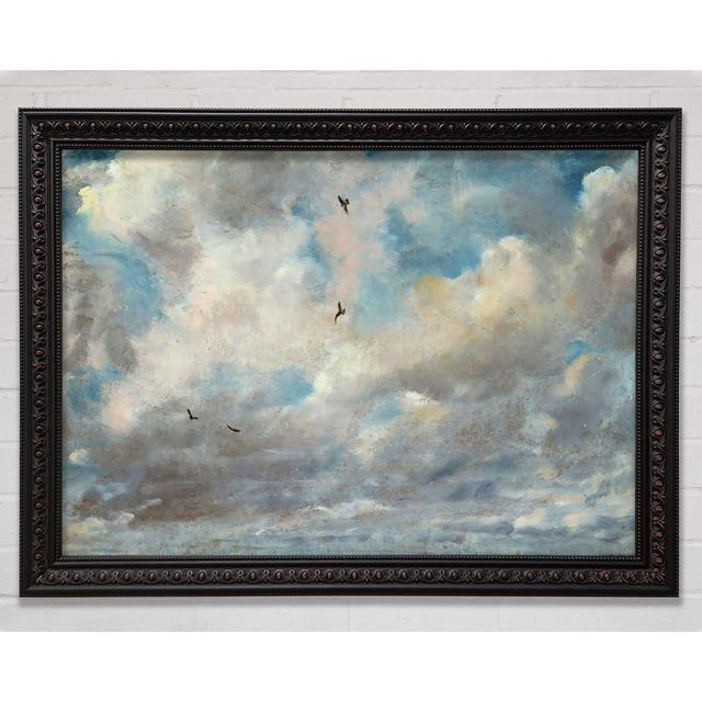 Constable Cloud Study - Single Picture Frame Art Prints Bright Star Size: 42cm H x 59.7cm W x 3cm D on Productcaster.