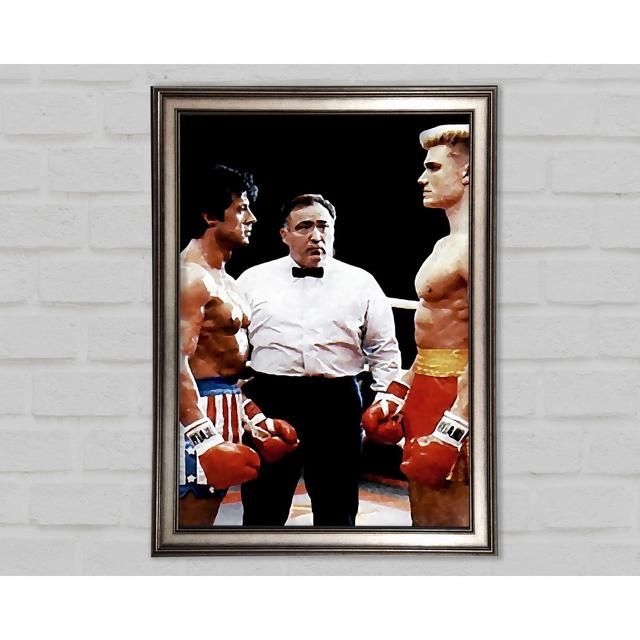 Rocky Vs Russia - Print Ophelia & Co. Size: 118.9cm H x 84.1cm W x 1.5cm D on Productcaster.