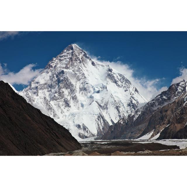 K2 - Second Summit in the World by Gutiiev - Wrapped Canvas Photograph Union Rustic Size: 61cm H x 91cm W on Productcaster.