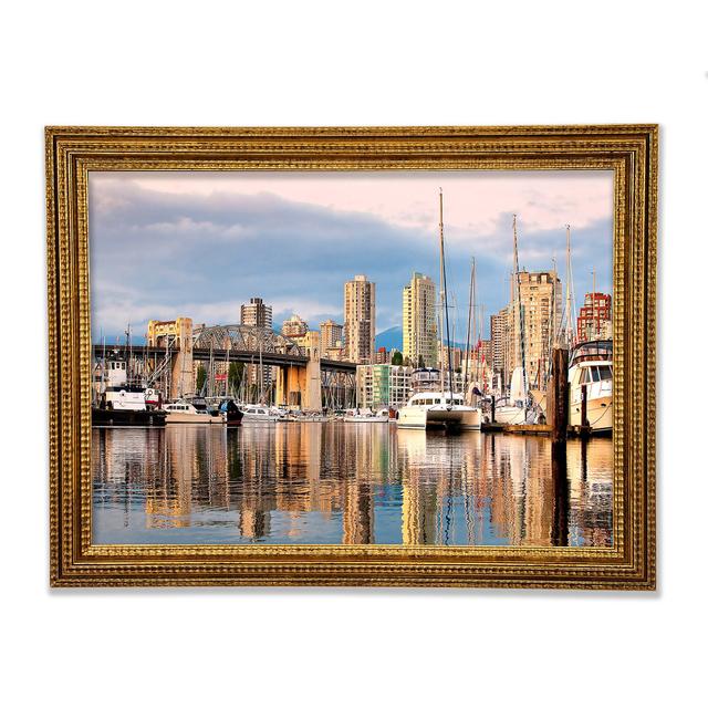 Vancouver Harbour - Single Picture Frame Art Prints Bright Star Size: 42.1cm H x 59.7cm W on Productcaster.