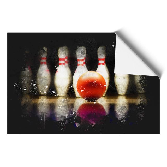 Ten Pin Bowling - Unframed Photograph East Urban Home Size: 42cm H x 59cm W x 0.1cm D on Productcaster.