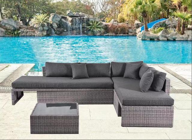 Elvena Rattan 7 - Person Seating Group with Cushions Ebern Designs on Productcaster.