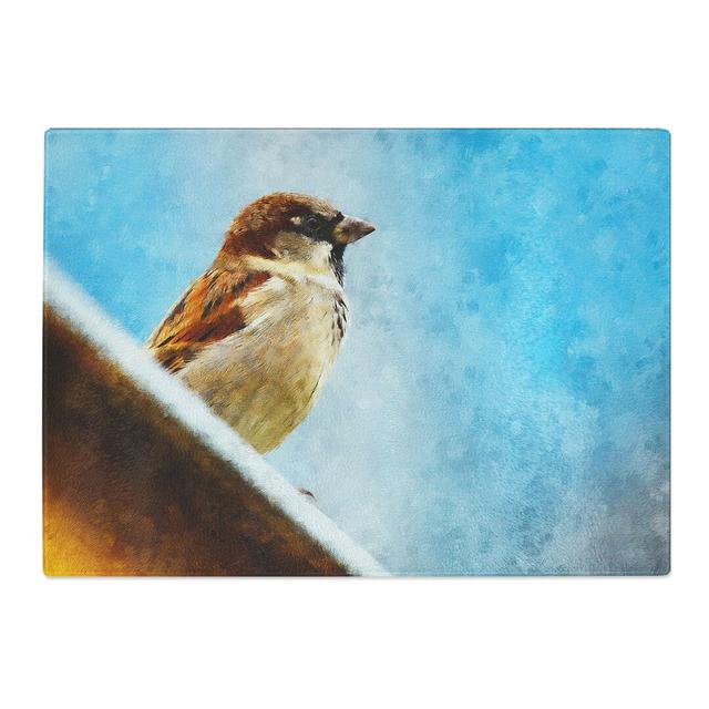 Sparrow Bird Vol.2 Chopping Board East Urban Home Size: 0.4cm H x 28.5cm W x 39cm L on Productcaster.