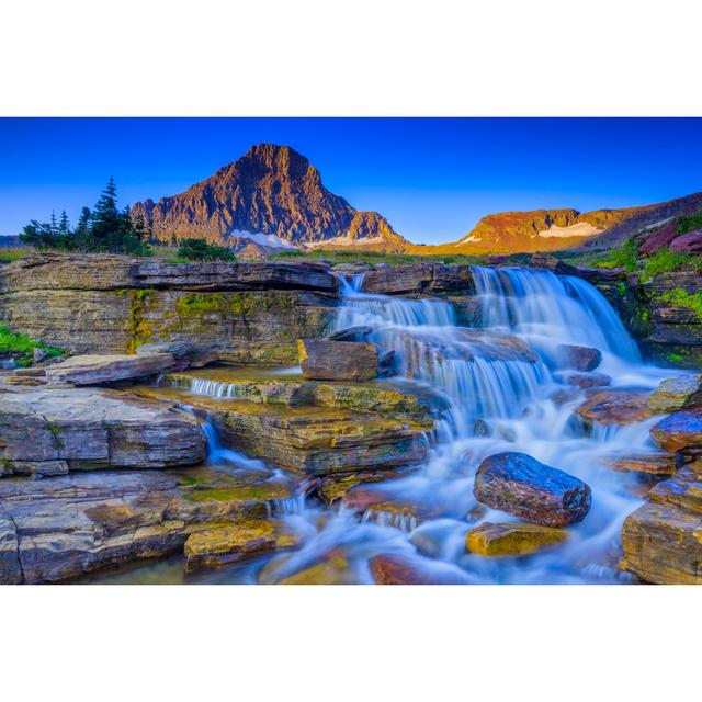 Glacier National Park by Don White - Wrapped Canvas Art Prints Alpen Home Size: 20cm H x 30cm W x 3.8cm D on Productcaster.