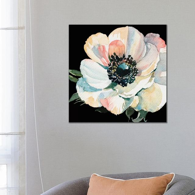 Flower Jane by Art Mirano - Wrapped Canvas Print Rosalind Wheeler Size: 66.04cm H x 66.04cm W x 1.91cm D on Productcaster.