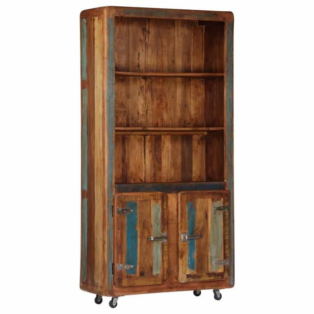 Sharlene Solid Reclaimed Wood Highboard Bloomsbury Market on Productcaster.