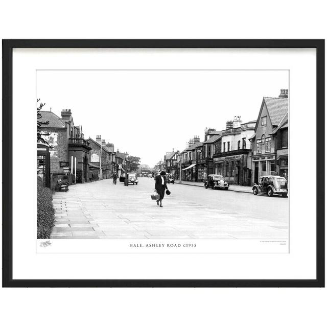 'Hale, Ashley Road C1955' by Francis Frith - Picture Frame Photograph Print on Paper The Francis Frith Collection Size: 60cm H x 80cm W x 2.3cm D on Productcaster.