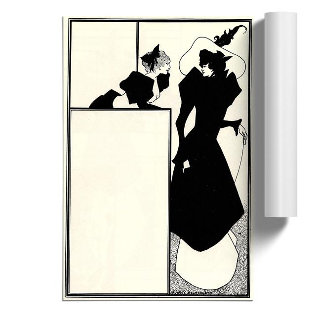 The Spinsters Crip by Aubrey Beardsley - Unframed Graphic Art East Urban Home Size: 42cm H x 30cm W x 0.1cm D on Productcaster.