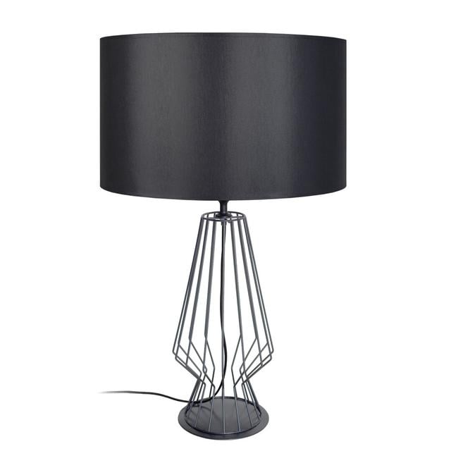 64 cm Tischleuchte Gallardo Ebern Designs Grundfarbe: Anthrazit on Productcaster.