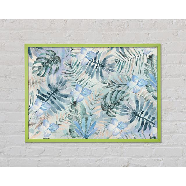 Cheese Plant Foliage - Single Picture Frame Art Prints Bay Isle Home Size: 29.7cm H x 42cm W x 2cm D on Productcaster.