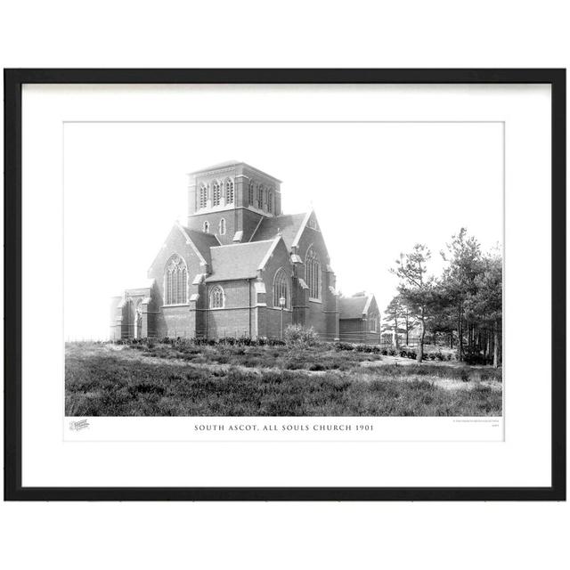 'South Ascot, All Souls Church 1901' by Francis Frith - Picture Frame Photograph Print on Paper The Francis Frith Collection Size: 40cm H x 50cm W x 2 on Productcaster.