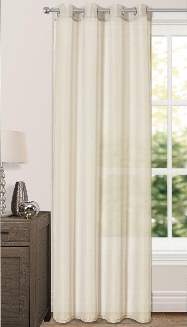 Comberton Polyester Standard Curtain Panel Brambly Cottage Curtain Colour: Sparkle Cream on Productcaster.