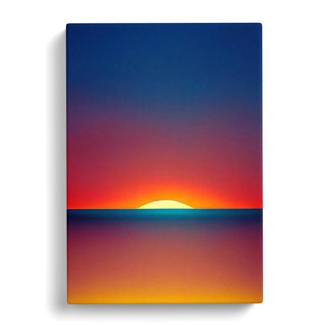 Stupendous Abstract Sunset - Wrapped Canvas Graphic Art 17 Stories Size: 60cm H x 35cm W x 3cm D on Productcaster.