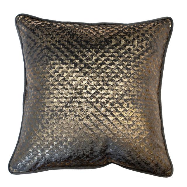 Feathers Abstract Sqaure Scatter Cushion Cushion With Filling Fairmont Park on Productcaster.