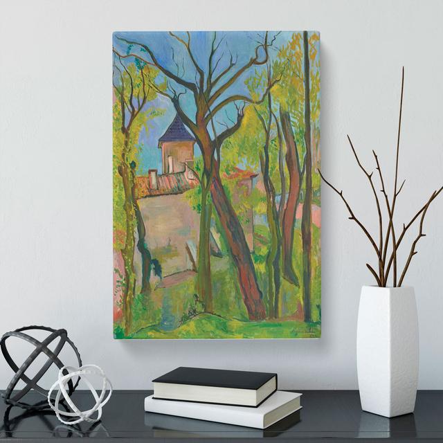 Landscape in Saint-Bernard by Suzanne Valadon - Wrapped Canvas Painting East Urban Home Size: 50cm H x 35cm W x 3cm D on Productcaster.