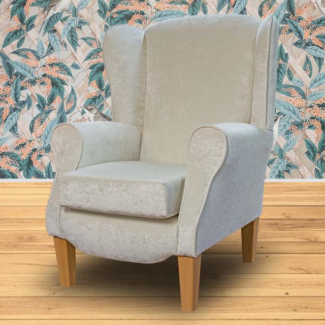 81cm Wide Tufted Wingback Chair Beaumont on Productcaster.