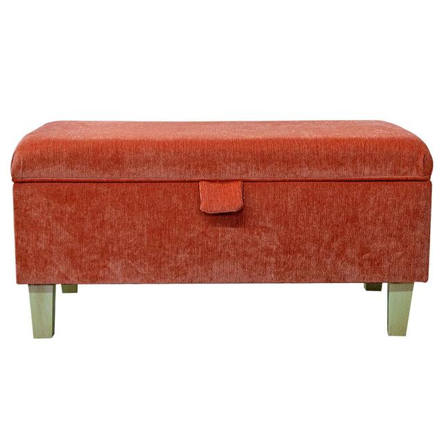 70Cm Wide Rectangle Storage Ottoman with Storage Beaumont on Productcaster.