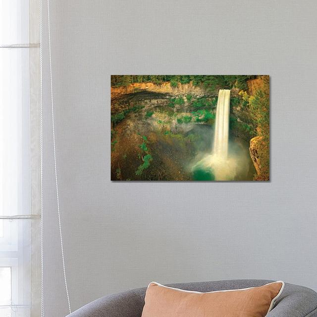 Canada, British Columbia. Brandywine Falls Landscape by Jaynes Gallery - Wrapped Canvas Photograph Union Rustic Size: 45.72cm H x 66.04cm W x 3.81cm D on Productcaster.