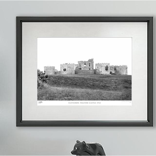 Clevedon, Walton Castle 1913 - Single Picture Frame Print The Francis Frith Collection Size: 60cm H X 80cm W x 2cm D on Productcaster.