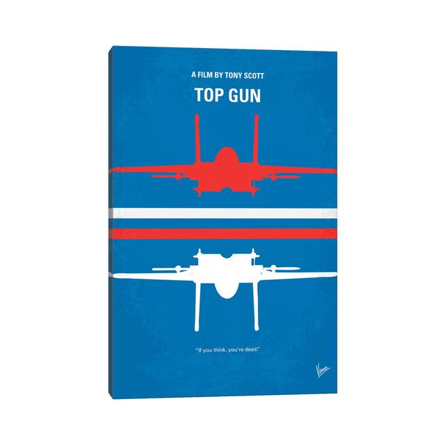 Poster Top Gun von Chungkong East Urban Home Rahmenauswahl: Nicht gerahmt, Größe: 101,06 cm H x 66,04 cm B x 1,91 cm T on Productcaster.