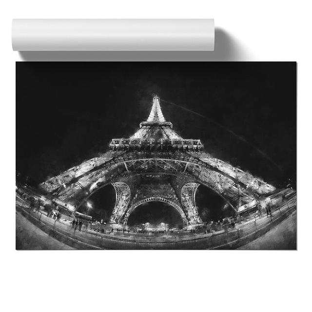 Eiffel Tower Vol.5 - No Frame Print East Urban Home Size: 21cm H x 30cm W x 0.1cm D on Productcaster.