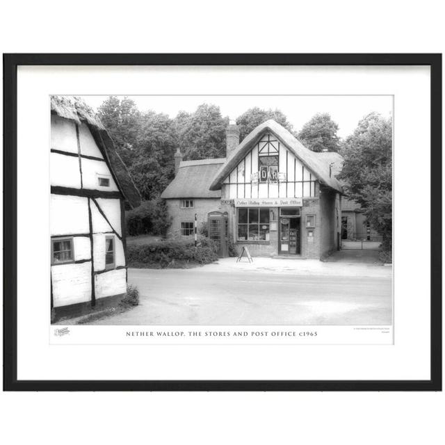 'Nether Wallop, the Stores and Post Office C1965' by Francis Frith - Picture Frame Photograph Print on Paper The Francis Frith Collection Size: 28cm H on Productcaster.