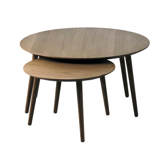 Ensley Four Leg Coffee Table George Oliver Colour: Smoked on Productcaster.