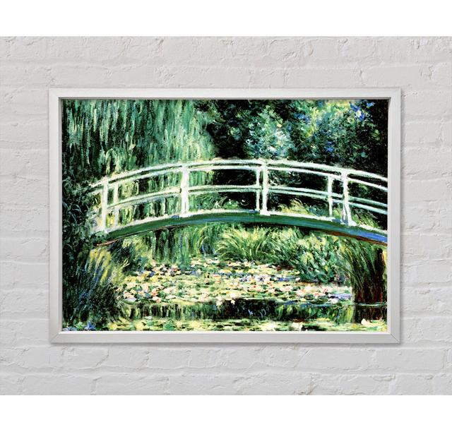 Monet Lily Pond - Single Picture Frame Art Prints on Canvas Bright Star Size: 59.7cm H x 84.1cm W on Productcaster.