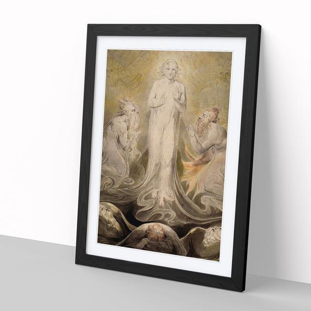 Transfiguration by William Blake - Picture Frame Painting East Urban Home Frame Option: Black, Size: 36cm H x 27cm W x 2cm D on Productcaster.