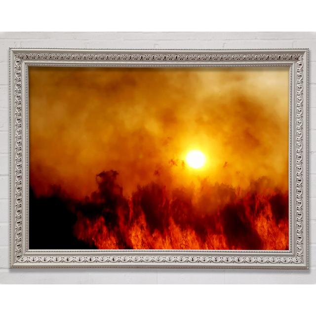 Chocolate Sky Sunlight - Print Bright Star Size: 100cm H x 141.4cm W x 3cm D on Productcaster.