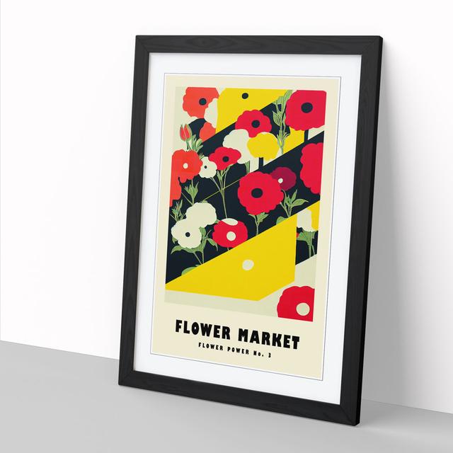 Flower Market Exhibition Power No.4 Happy Larry Size: 46cm H x 34cm W x 2cm D on Productcaster.