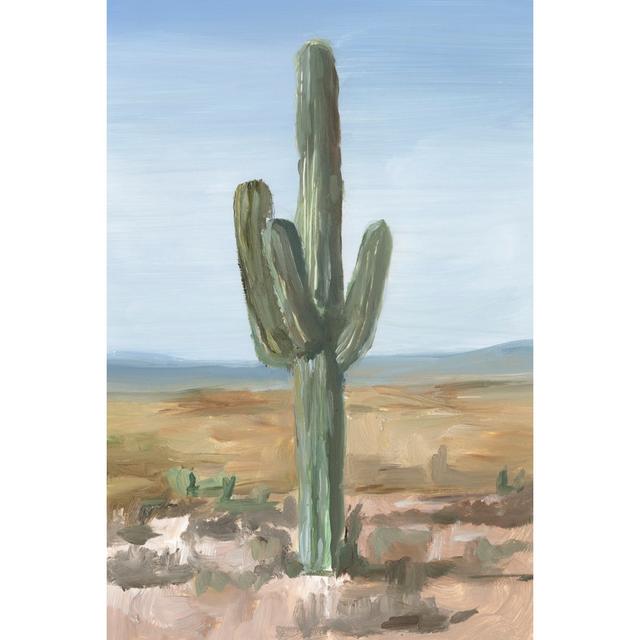 Saguaro Cactus Study I by Ethan Harper - Wrapped Canvas Print Gracie Oaks Size: 46cm H x 30cm W x 3.8cm D on Productcaster.