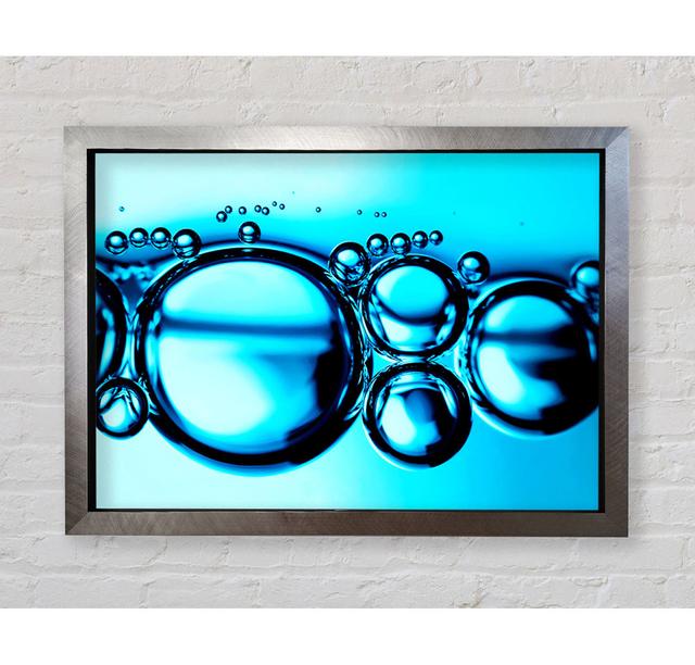 Liquid Bubbles - Print Bright Star Size: 84.1cm H x 118.9cm W x 3.4cm D on Productcaster.