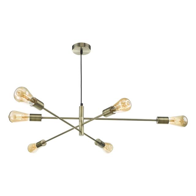 Klos 6-Light Sputnik Chandelier George Oliver on Productcaster.