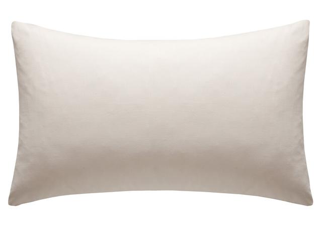 Easy Iron Percale Housewife Pillowcase (Set of 2) Catherine Lansfield Colour: Cream on Productcaster.