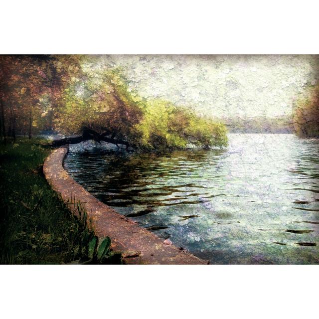 Tree in Water - Wrapped Canvas Art Prints Marlow Home Co. Size: 30cm H x 46cm W x 3.8cm D on Productcaster.