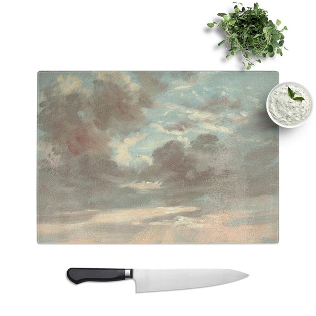 Stormy Sunset by John Constable Chopping Board East Urban Home Size: 28.5cm W x 39cm L on Productcaster.