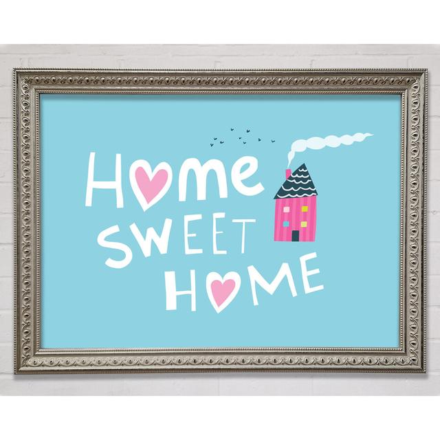 Home Sweet Home Cosy Framed Print Bright Star Size: 84.1cm H x 118.9cm W x 3cm D on Productcaster.