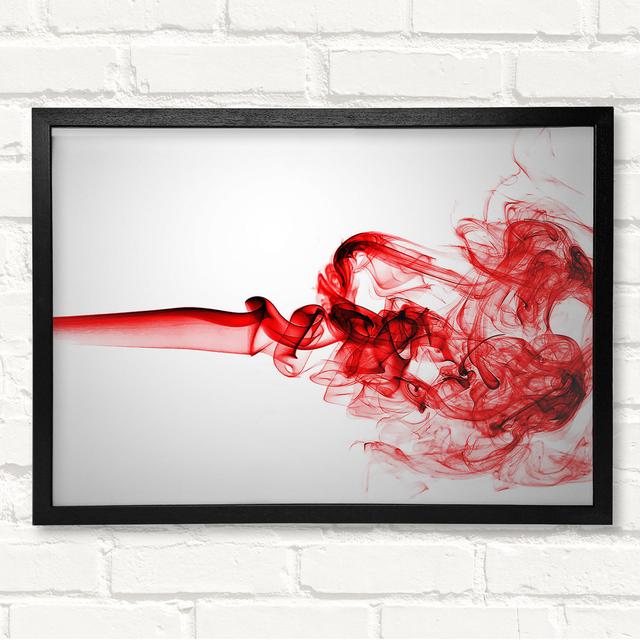 Red Celebration Framed Print Ivy Bronx Size: 21cm H x 29.7cm W on Productcaster.