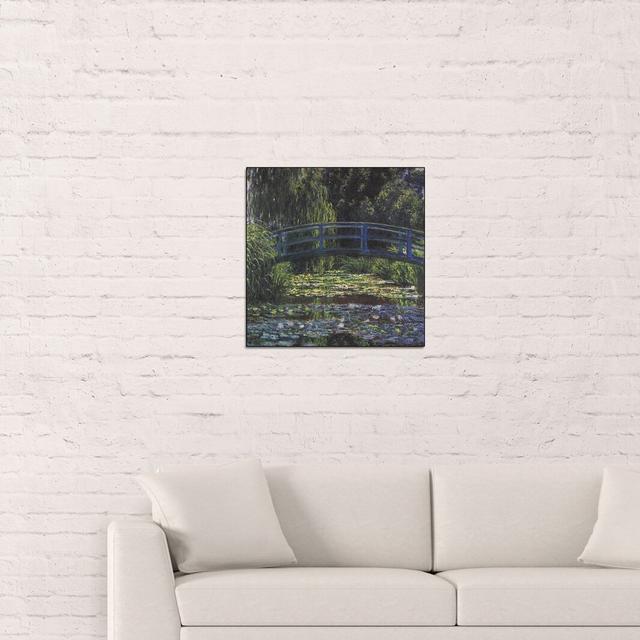 'Water Lily Pond VI' by Claude Monet Painting Print East Urban Home Size: 50cm H x 50cm W x 1.8cm D on Productcaster.