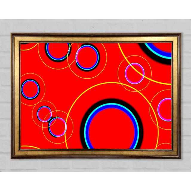 Energy Fields Framed Print Ivy Bronx Size: 42cm H x 59.7cm W x 1.5cm D on Productcaster.