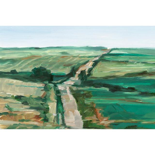 Rural Route I by Ethan Harper - Wrapped Canvas Painting Rosalind Wheeler Size: 20cm H x 30cm W x 3.8cm D on Productcaster.