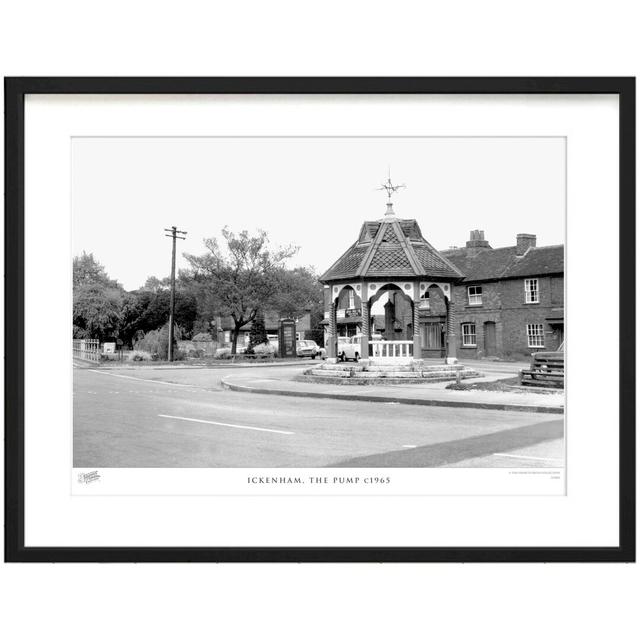 'Ickenham, the Pump C1965' by Francis Frith - Picture Frame Photograph Print on Paper The Francis Frith Collection Size: 60cm H x 80cm W x 2.3cm D on Productcaster.