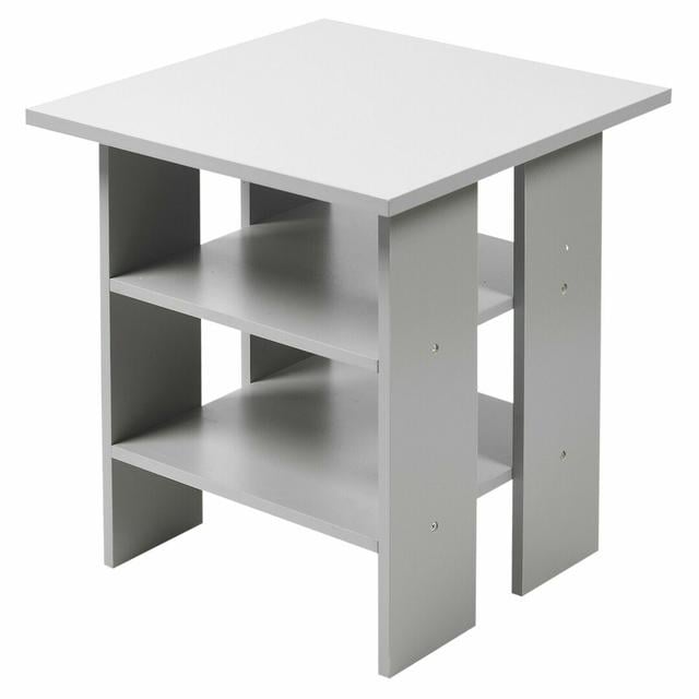 Bankside Side Table with Storage 17 Stories Colour: Grey on Productcaster.