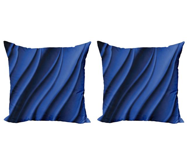 Pillow Cushion Cover Pack of 2, Digital Ocean Waves (Set of 2) East Urban Home on Productcaster.